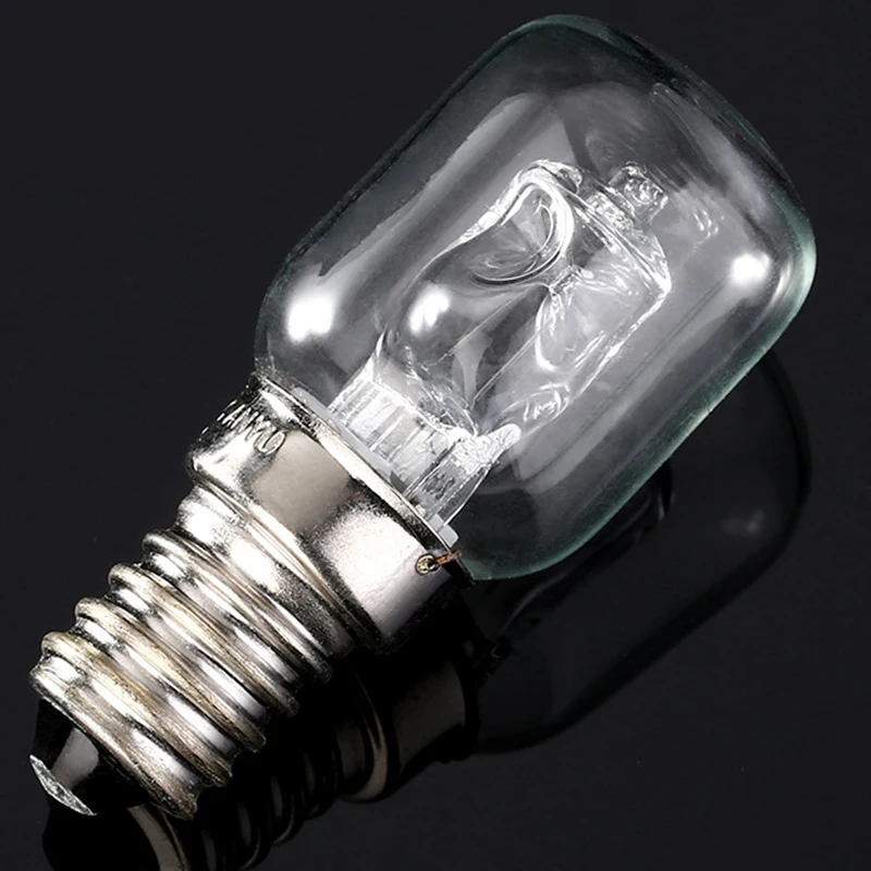 

E14 High Temperature Bulb 500 Degrees 25W Halogen Bubble Oven Bulb E14 250V 25W Quartz Bulb