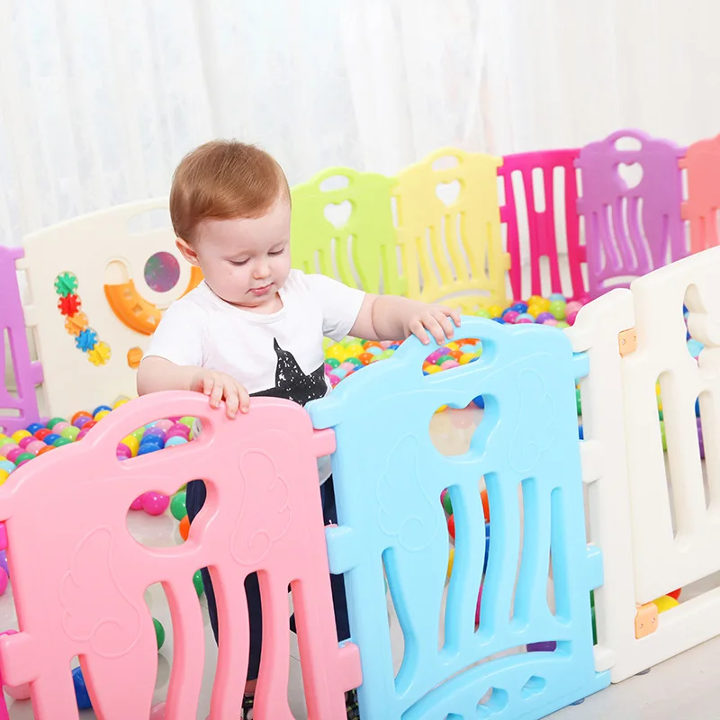 Baby Game Play Fence Indoor Safe Protection For Baby Toddler Baby Kids Activity Walking Fence Playpen