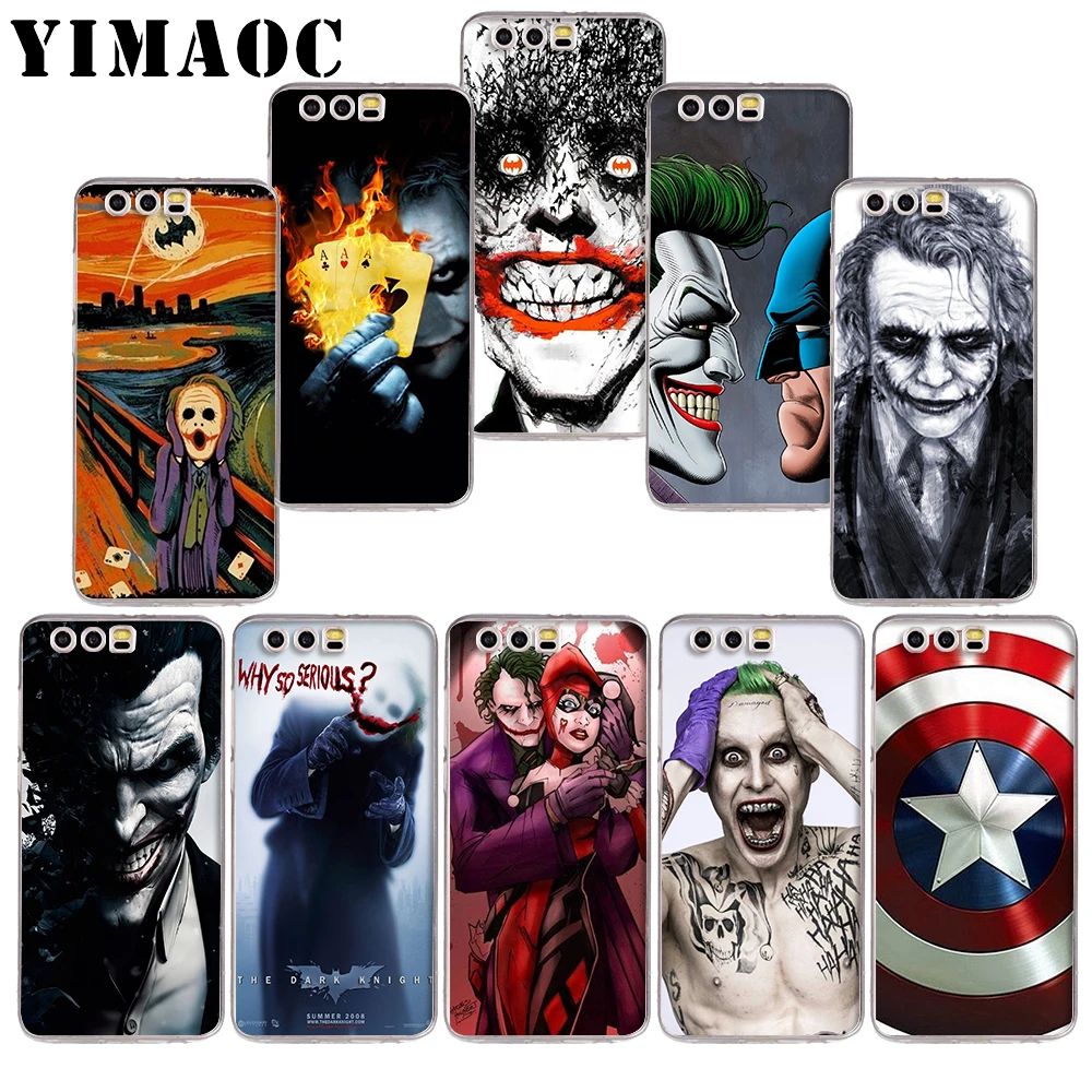 

YIMAOC 204z Joker Batman The Killing Joke Soft TPU Case for Huawei Honor 10 9 lite 7A Pro 7C 7X 8X Nove 3 3i