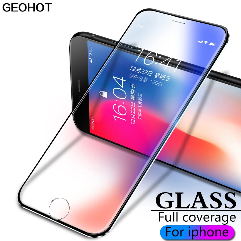 Full coverage tempered glass for iphone 7 8 6s plus X glass iphone 7 8 x screen protector for iphone 7 8 plus glass protection Full coverage tempered glass for iphone 7 8 6s plus X glass iphone 7 8 x screen protector for iphone 7 8 plus glass protection