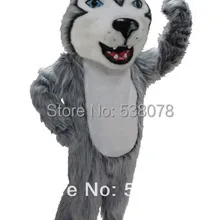 Большой голова серый карнавальный костюм Хаски взрослый символ «Герой мультфильма» костюм необычный праздничный наряд вечеринка, косплей костюмы SW735