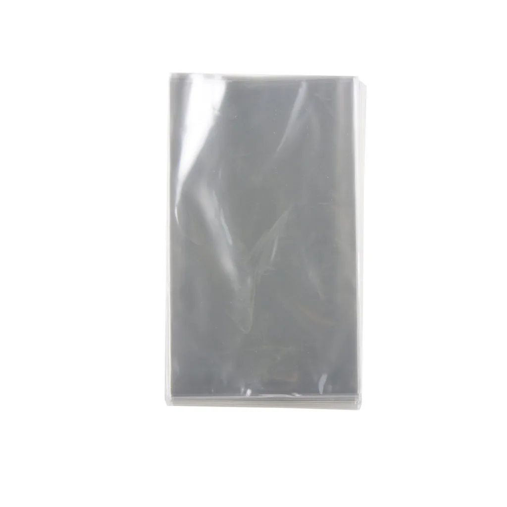 100pcs Clear Cellophane Bags Pouch Cookie Candy Wrapping Wedding Party Gift Bag DIY Supplies