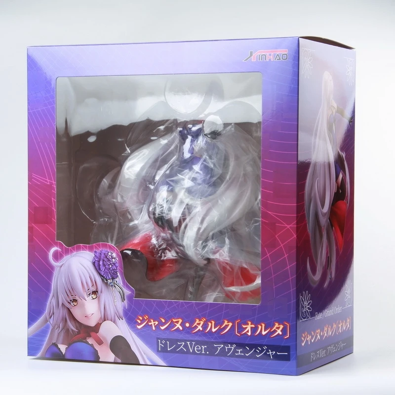 Аниме альтер из новеллы Fate/Большой заказ Мститель Жанна д 'Арк платье 1/7 полная