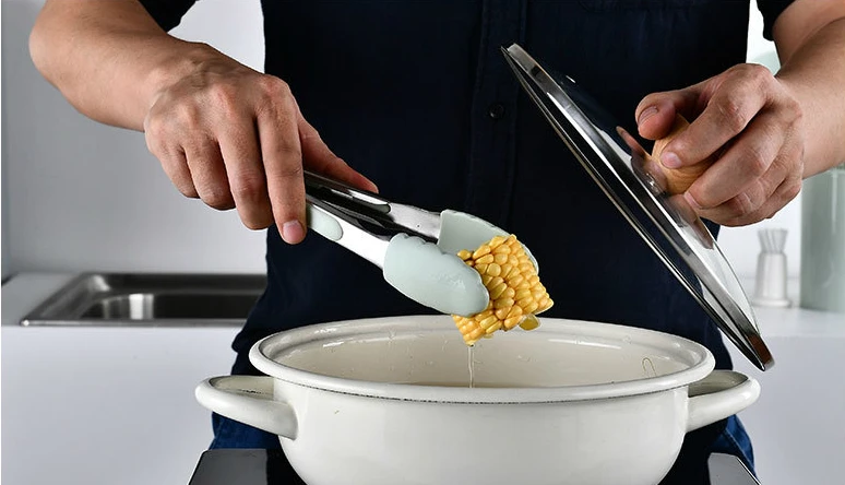 Высокое качество свежий зеленый силиконовый кухонный набор посуды для приготовления пищи антипригарный шпатель деревянная ручка аксессуары