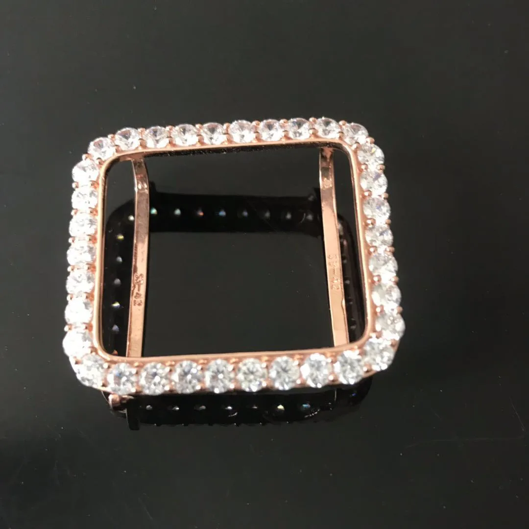 Bling bling iced out iwatch рамка