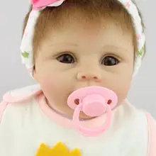 55 см реалистичные мультфильм Силиконовые reborn куклы игрушки, игровой дом игрушки для девочек подарок на день рождения brinquedos розовый домик для принцессы