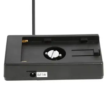 

New Battery Buckle Switch Adapter Plate Board w/Power Indicator for Sony NP-F Series