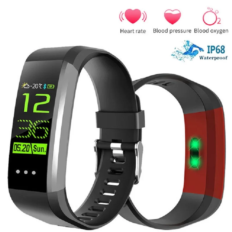 

Men's Sport Smart Watch blood pressure heart rate monitor Calorie Bluetooth Smartwatch Reminder Waterproof Digital Wristwatches
