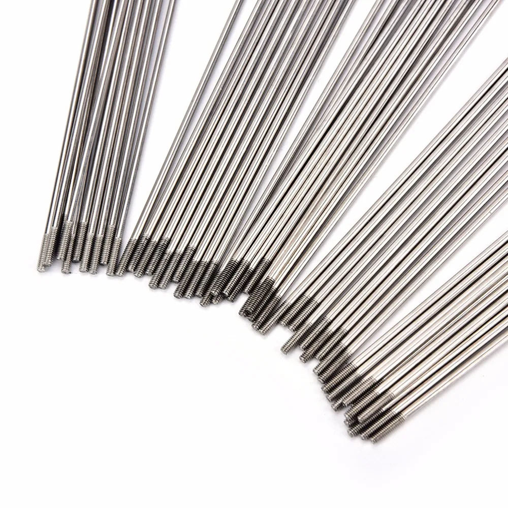 Bicycle Spokes Bicycle Parts Bike Accessories 10Pcs Mountain Road Bike Steel 14G 253~290mm