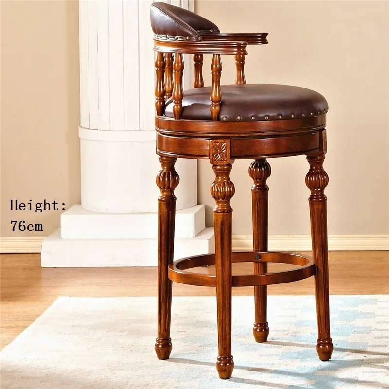 Industriel Stoelen البنوك الحديثة الجدول Fauteuil Sandalyeler Sgabello Sedia الجلود كرسي البراز مودرن Cadeira كرسي طويل الساق