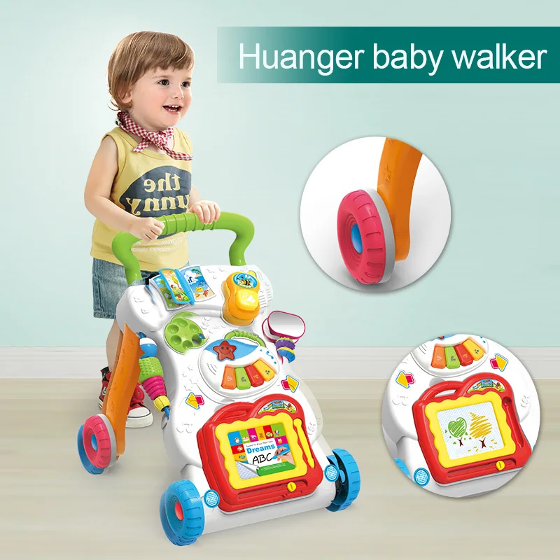 Huanger Baby Kinderwagen Sitzen Und Stehen Learning Walker