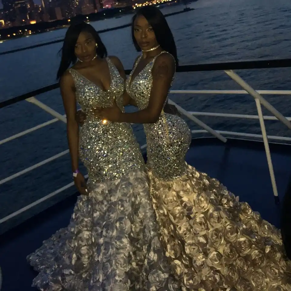 plus size mermaid prom dresses 2019