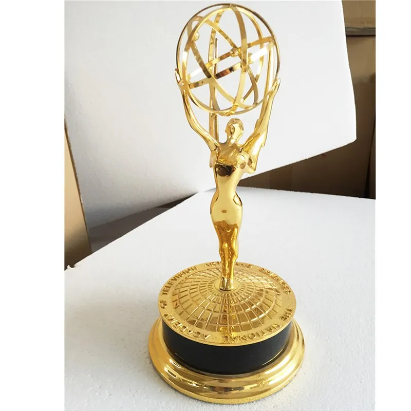 Из Металла Emmy трофей фабрики прямые продажи Emmy трофейные награды с рабочего стола офисные аксессуары R248