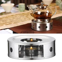Чайник из нержавеющей стали нагревательный кронштейн подсвечник Отопление кофе молоко держатель для благовоний полка База Горячая