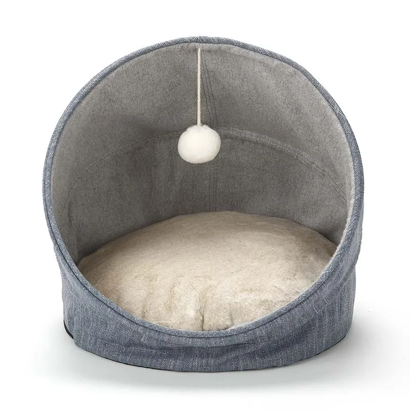

Comfortable Coral Fleece Cat Nest Lovely Printed Goods for Cats House Comfortable Cat Beds for Pets Accessories cama gato 10E