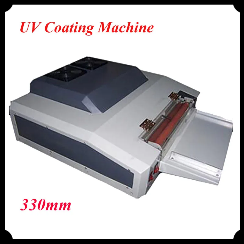 330mm UV Coating Machine UV Varnish Coater UV Liquid Coating Machine Graphic Shop Photo