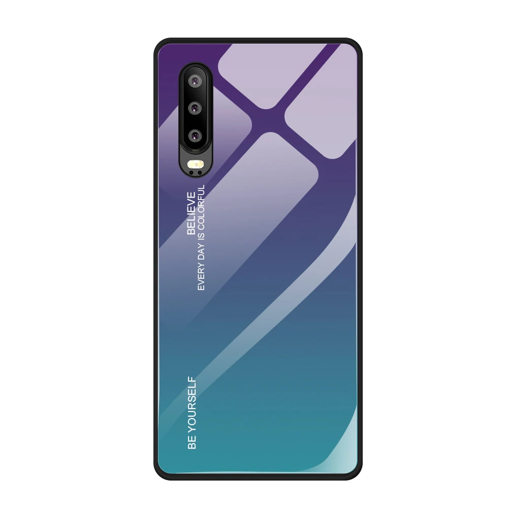 Чехол из закаленного стекла RAXFLY с градиентом для huawei mate 20 Lite Pro Honor 8X9 10 Lite, чехол для телефона s для huawei P20 P30 Lite Pro, чехол