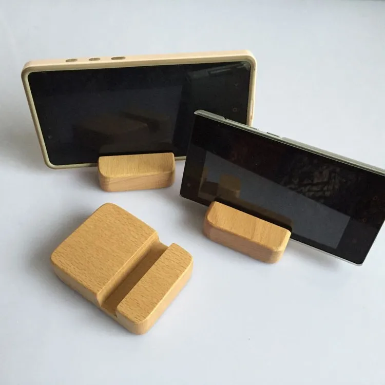 

Simple Wooden Material Mobile Phone Stand