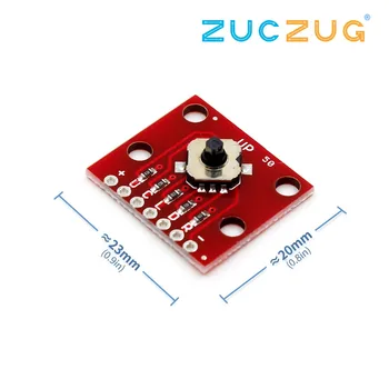 

5 channel 5-Way Tactile Switch Breakout Dev Module converter Board for Arduino