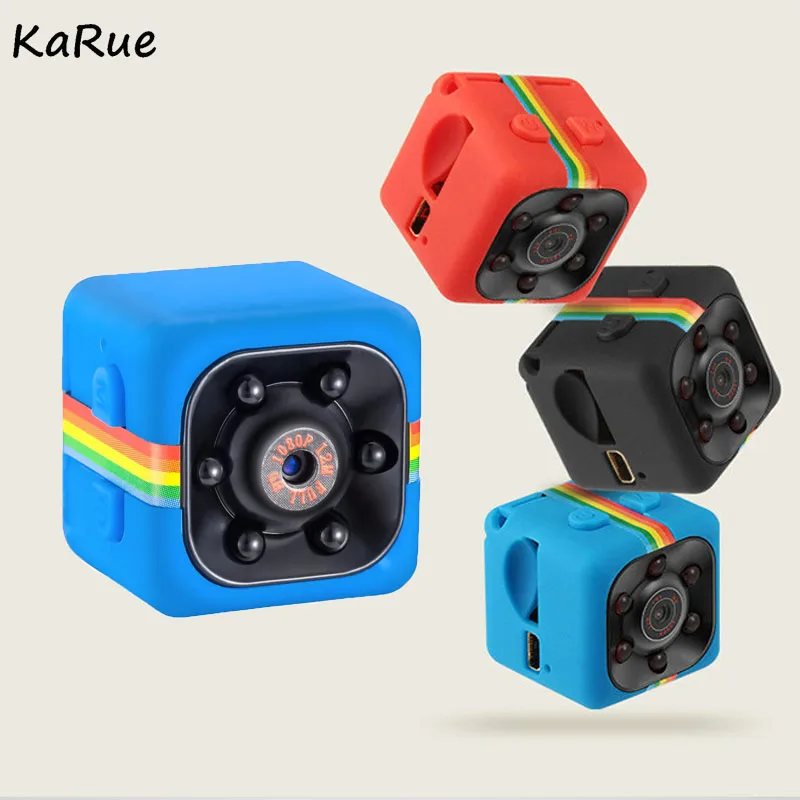 KaRue SQ11 SQ9 HD 1080P 2MP CMOS сенсор 12 ночного видения Видеокамера микро камера s мини DVR