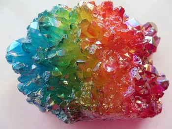 

1016g AA Natural More Colour QUARTZ Titanium Crystal Cluster Specimens Reiki