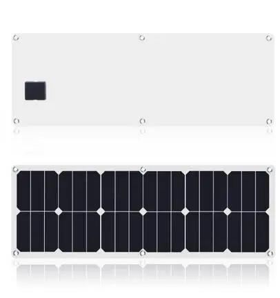 

Semi-Flexible Solar Panel - 40W USB output flexible solar panel