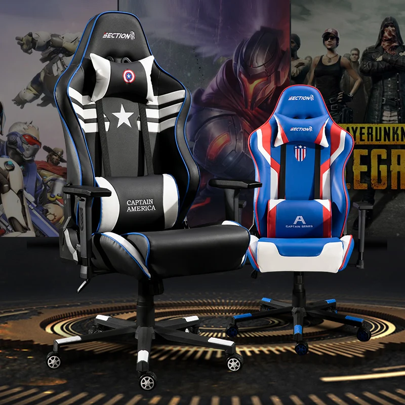 

Gaming Game Chair Household Ergonomic Racing Chair Student Internet Cafe Sedentary No Tired Lord Sowing Computer Swivel Chair