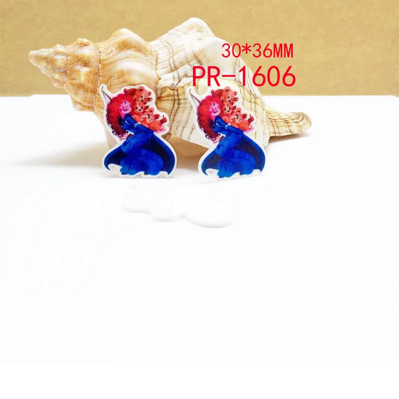 Бесплатная доставка 30 шт. плоской смолы ленты мультфильм PR1606 | Дом и сад