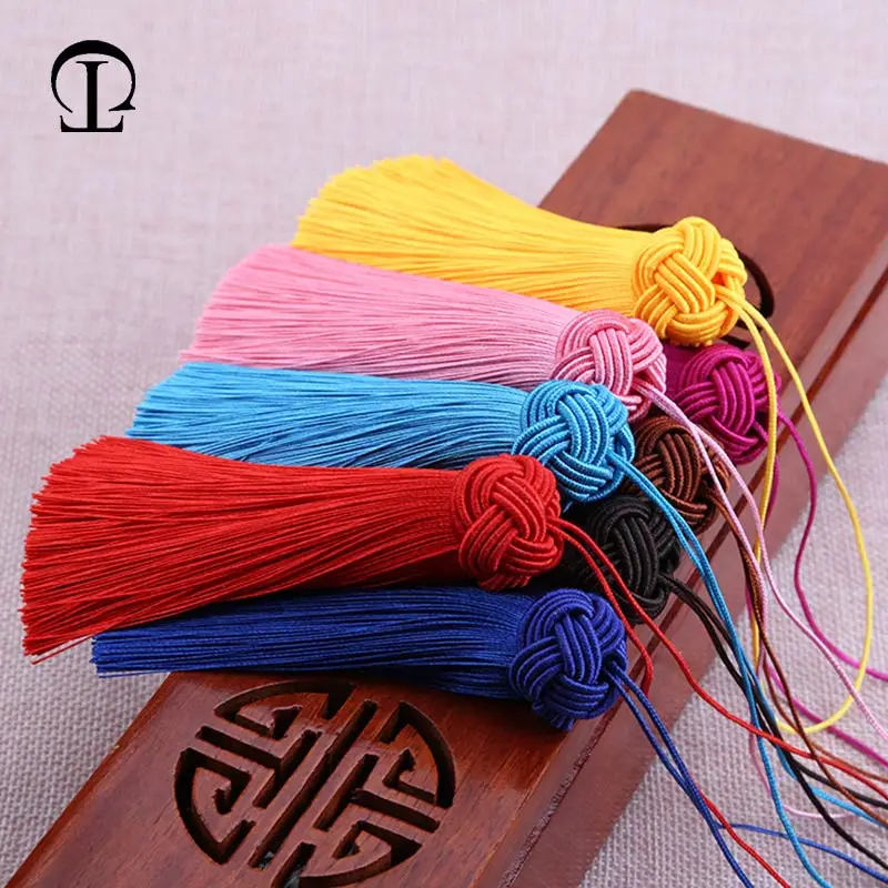 

6pcs/lot Pineapple cap tassels silk fringe bangs flower tassel trim decorative tassels for curtains home decoration accessories