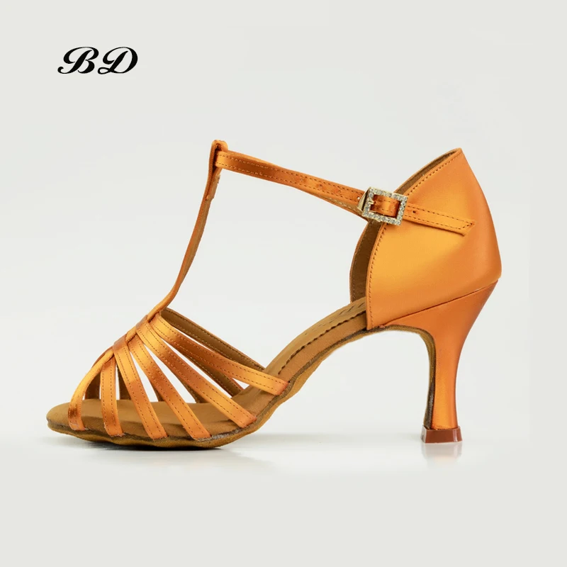 BD2351 Dance Ballroom Women Latin shoes Dancing WOMAN Shoe High Heels Rumba Discount Footguard