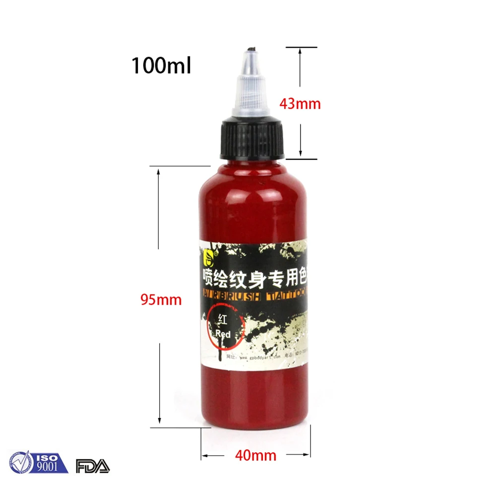airbrush temporary tattoo ink (5) -  - 