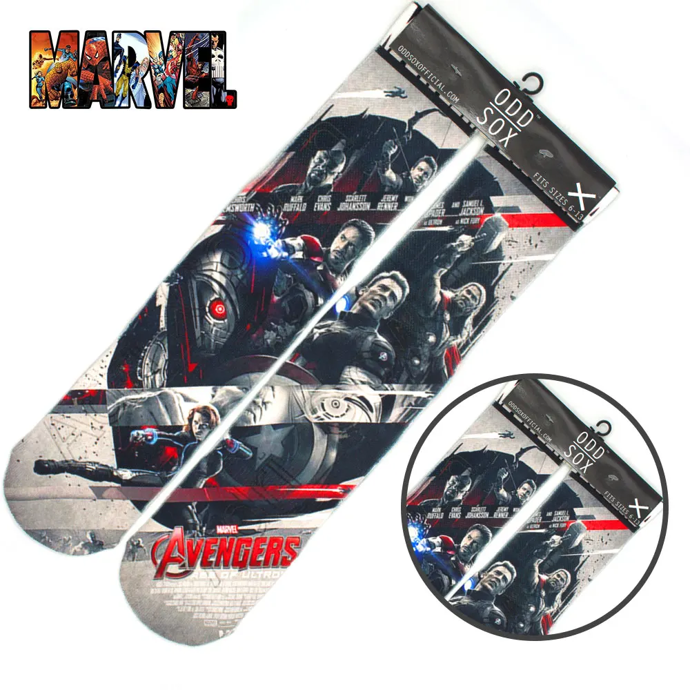 

OHCOMICS HOT For Marvel Avengers: Infinity War 16" Cotton Stockings Socks Knee-High Tight Cute Hose Costume Cosplay Accessory