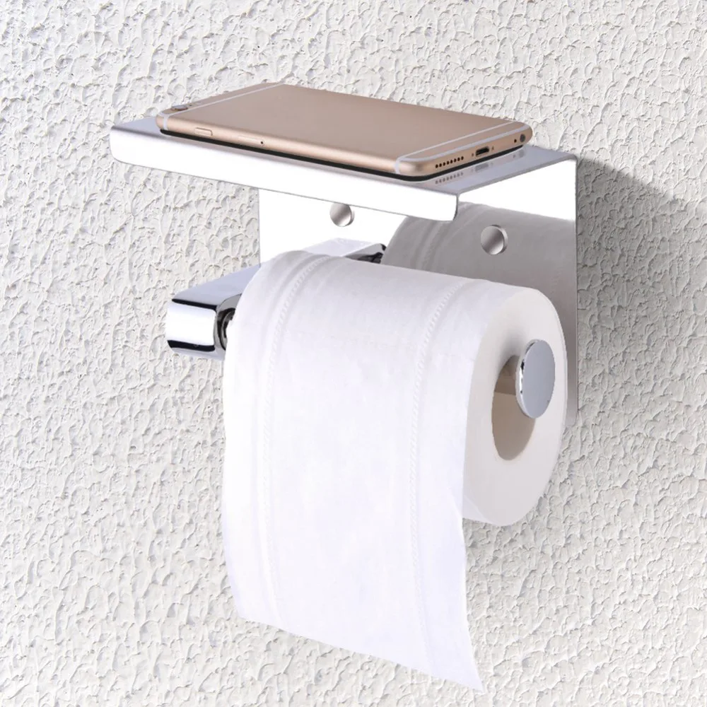 Us 12 66 25 Off High Quality 304 Stainless Steel Wall Mounted Tissue Holder Bathroom Toilet Single Roll Paper Holders Tools In Portable Us 12 66 25 Off High Quality 304 Stainless Steel Wall Mounted Tissue Holder Bathroom Toilet Single Roll Paper Holders Tools In Portable