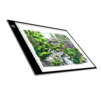 

A4 LED Light Digital Tablets drawing board Art Stencil Board Drawing Pad Table Kits Blank Canvas For Painting