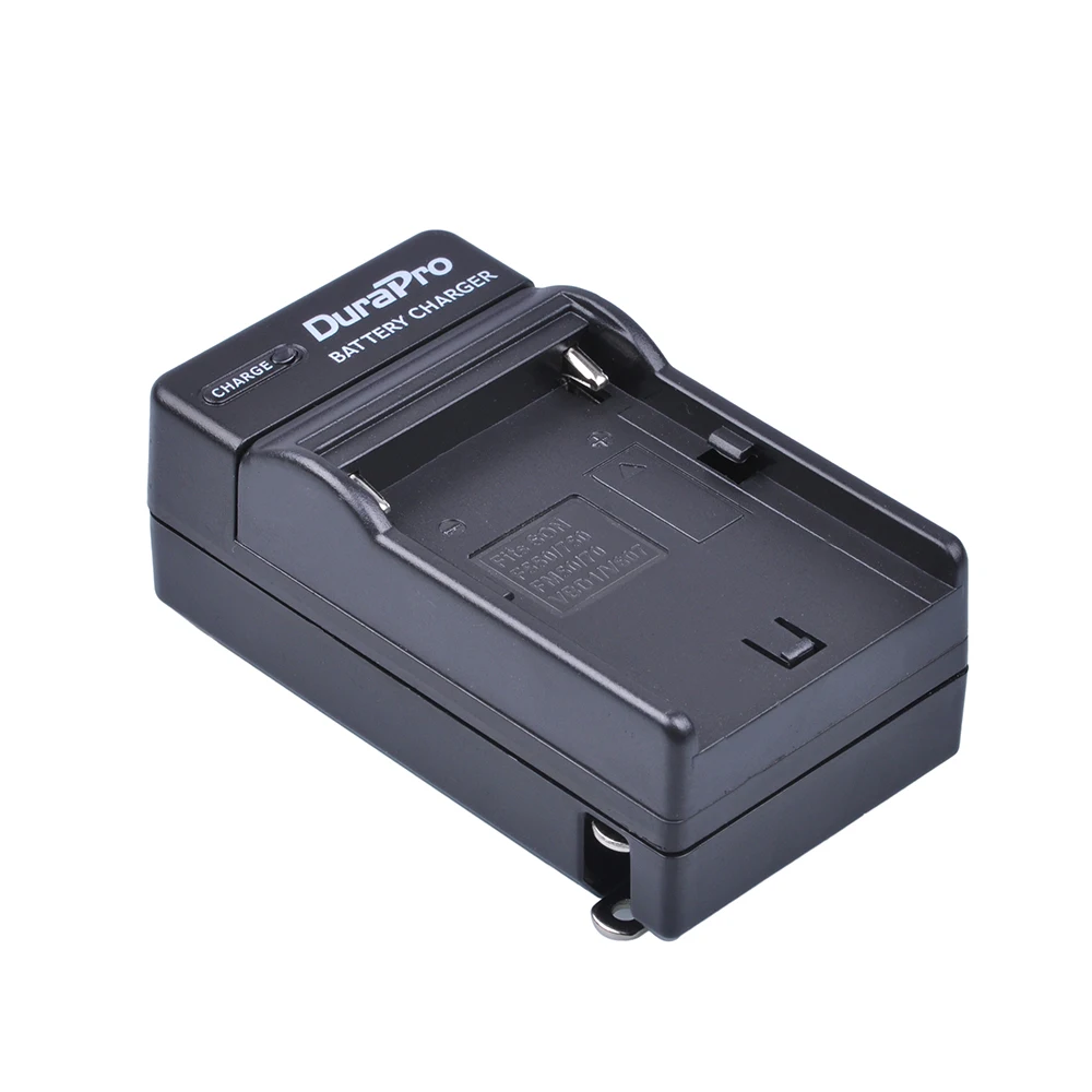 2 шт. аккумуляторная батарея для камеры DuraPro NP FM500H + Автомобильное зарядное