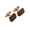 Boutons de manchette rétro exquis pour hommes, haute qualité, manches rondes, Vintage, motif ondulé, lien, boutons de manchette, cadeau de mariage, bijoux ► Photo 1/6