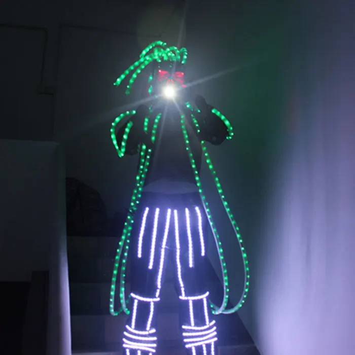 Новые крутые лазерные штаны для волос неоновые маски светильник светодиодный ночной клуб бар Хэллоуин вечерние Маскарад реквизит для выступлений светится в темноте