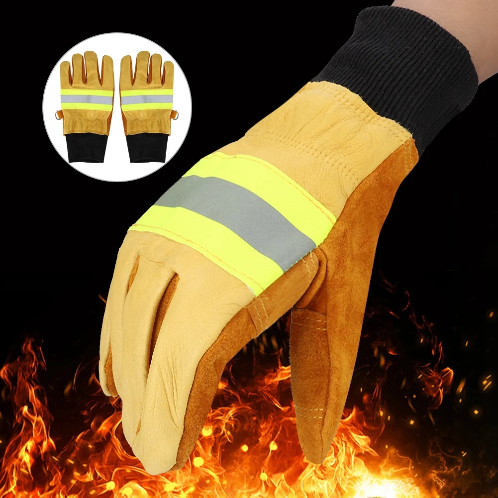 Водонепроницаемые противопаровые защитные перчатки пара из коровьей кожи перчатки огнеупорные термостойкие длинные защитные перчатки handschuhe
