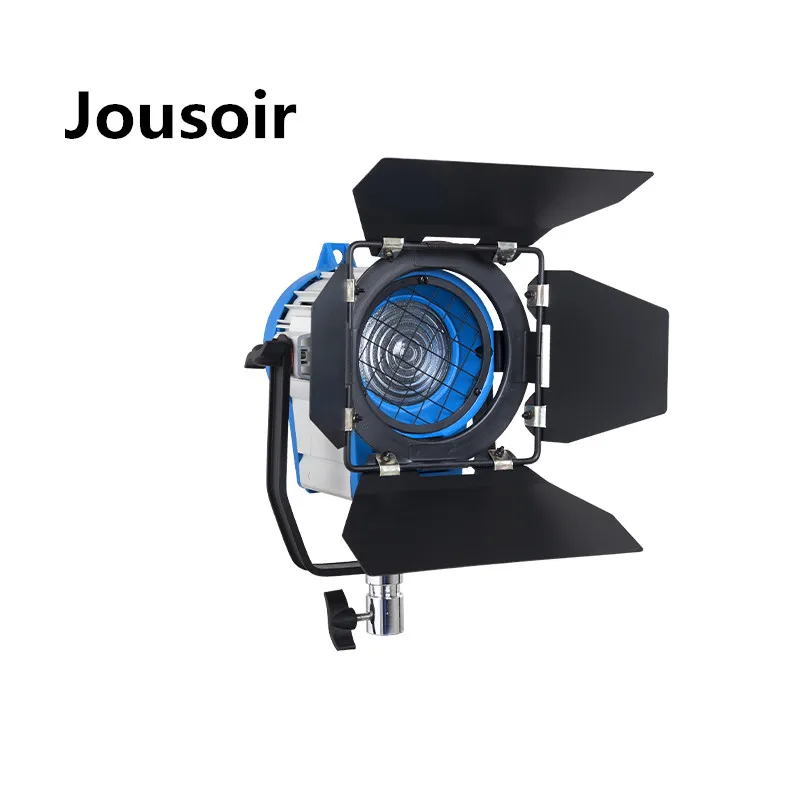 Fresnel Tungsten 1000W light+Bulb+Barndoor for photographic equipment Studio Video Light For Camera
