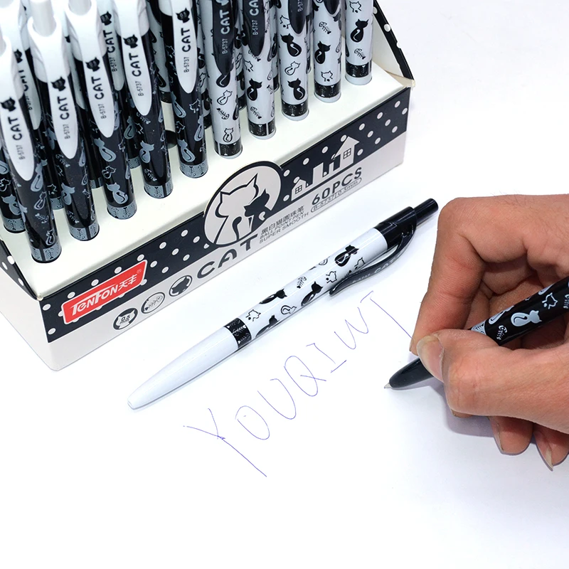 Ballpoint Pen Caneta Kalem Canetas Pens Boligrafo Lapiceros Creativos Stylo Cat Utiles Escolares Novedosos Penne Boligrafos