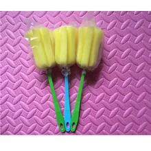 Вращающаяся на 360 градусов щетка для бутылочек, бутылочек для кормления, щетка для чистки бутылочек для кормления детей, щетка для чистки бутылочек