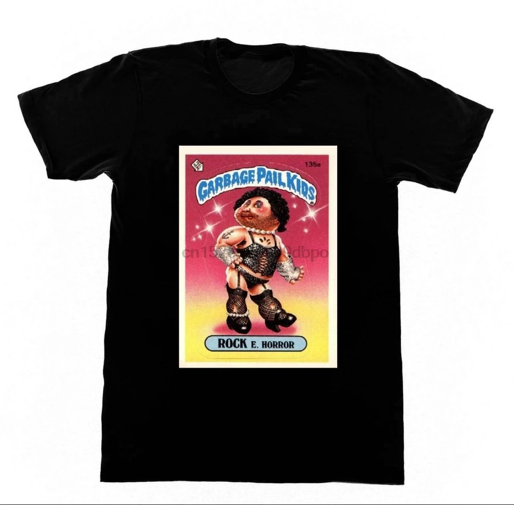 

Garbage Pail Kids Rocky Horror Shirt 11 Tshirt Trading Cards 80S Toys Lgbt Gayshort Sleeve Crew Neck Fashion