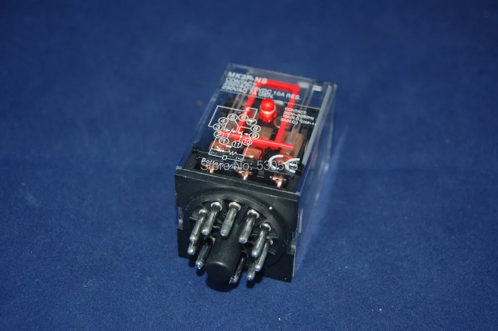 1pc Fits MK3P NS General Purpose Relay AC 24V coil 10A 11 Pin with