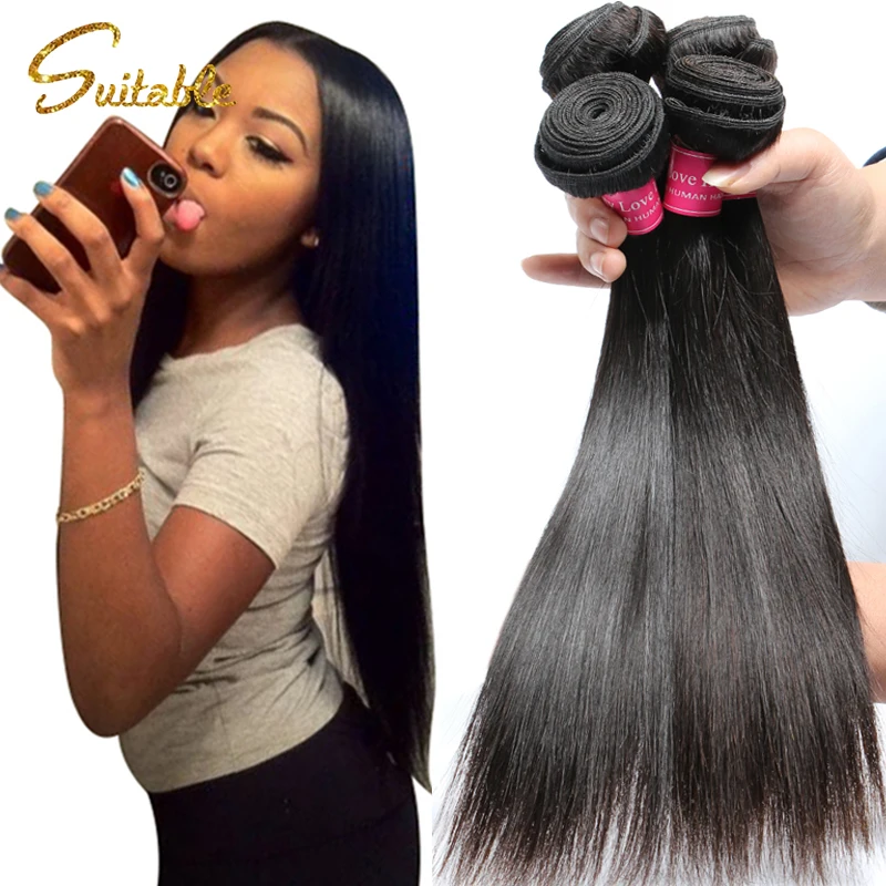 7a Virgin Hair Weave Filipino Virgin Hair Straight Cheap