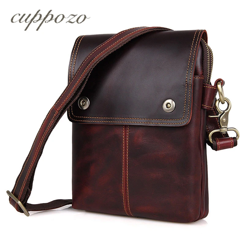 

Primitive simplicity Travel messenger bag Casual Business Men Soft Genuine Leather Shoulder Bag&Crossbody Bags