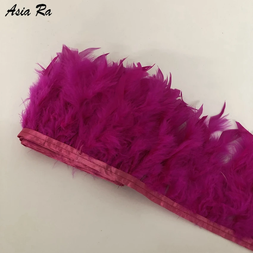 hot pink feather dress