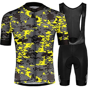 Ropa ciclismo hombre RUNCHITA Велоспорт Комплект короткий рукав велосипед tenue cycliste homme ciclismo equipacion verano hombre - Цвет: Set  02