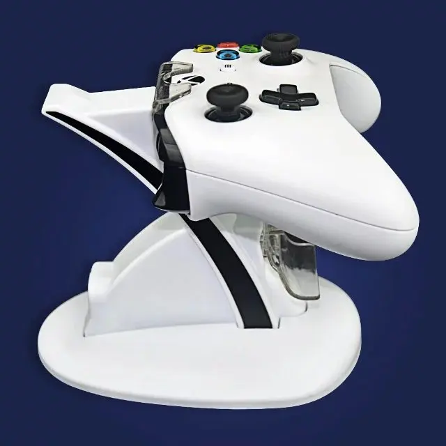 Светодиодный 2 Док-станция для зарядки для Xbox One S игровая Консоль геймпад игровой контроллер Белый Черный зарядное устройство с usb-кабелем DC5V