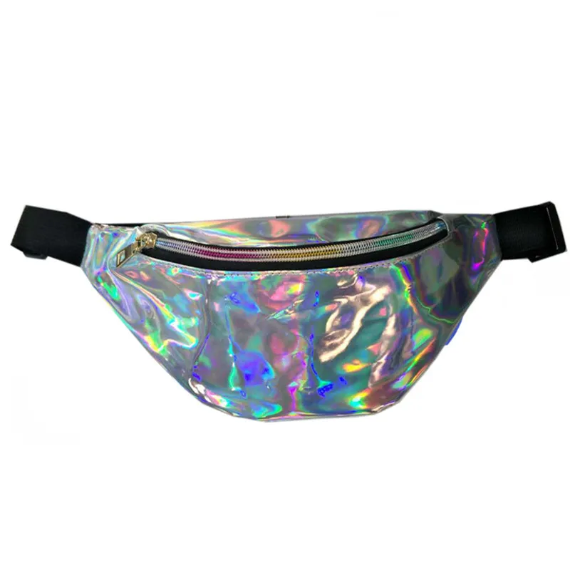 LXFZQ fanny pack multi-function пара панк ног Модная Сумка светоотражающие лазерная сумка для женщин пояс поясная сумка pochete