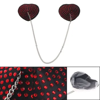 

Sexy Chain Reusable Nipple Cover Breast Wear Silicone Pasties Stickers Bra Pads